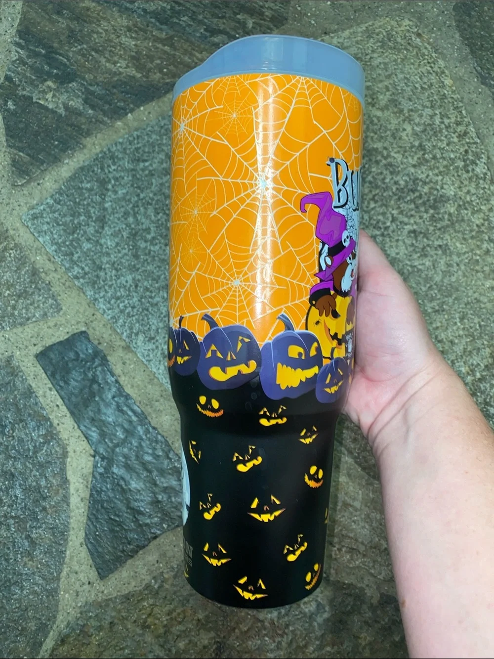Buc-ees Halloween 2025 Travel Mug - put a spell on me
